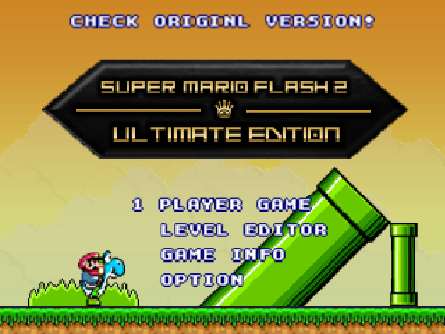 super mario flash 2 hacked edition